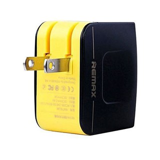 Củ Sạc 2 Cổng USB Cao Cấp 3.4A    REMAX RMT-6188 - Cốc Sạc Tự Điều Chỉnh Dòng Điện vào cho Điện Thoại - Hàng Chính hãng