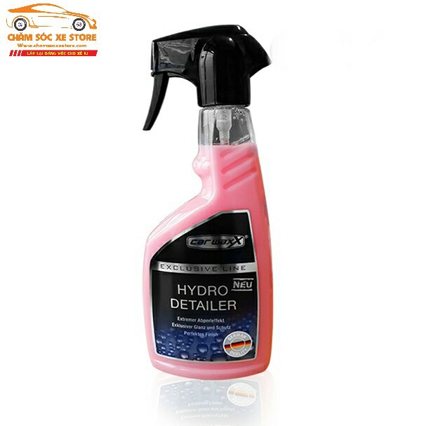 Chai xịt bóng sơn cao cấp, tạo hiệu ứng lá sen 30104 CarwaxX HYDRO DETAILER 500ml chamsocxestore