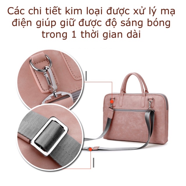 Túi chống sốc, cặp laptop văn phòng JQMEi kiểu dáng cơ bản
