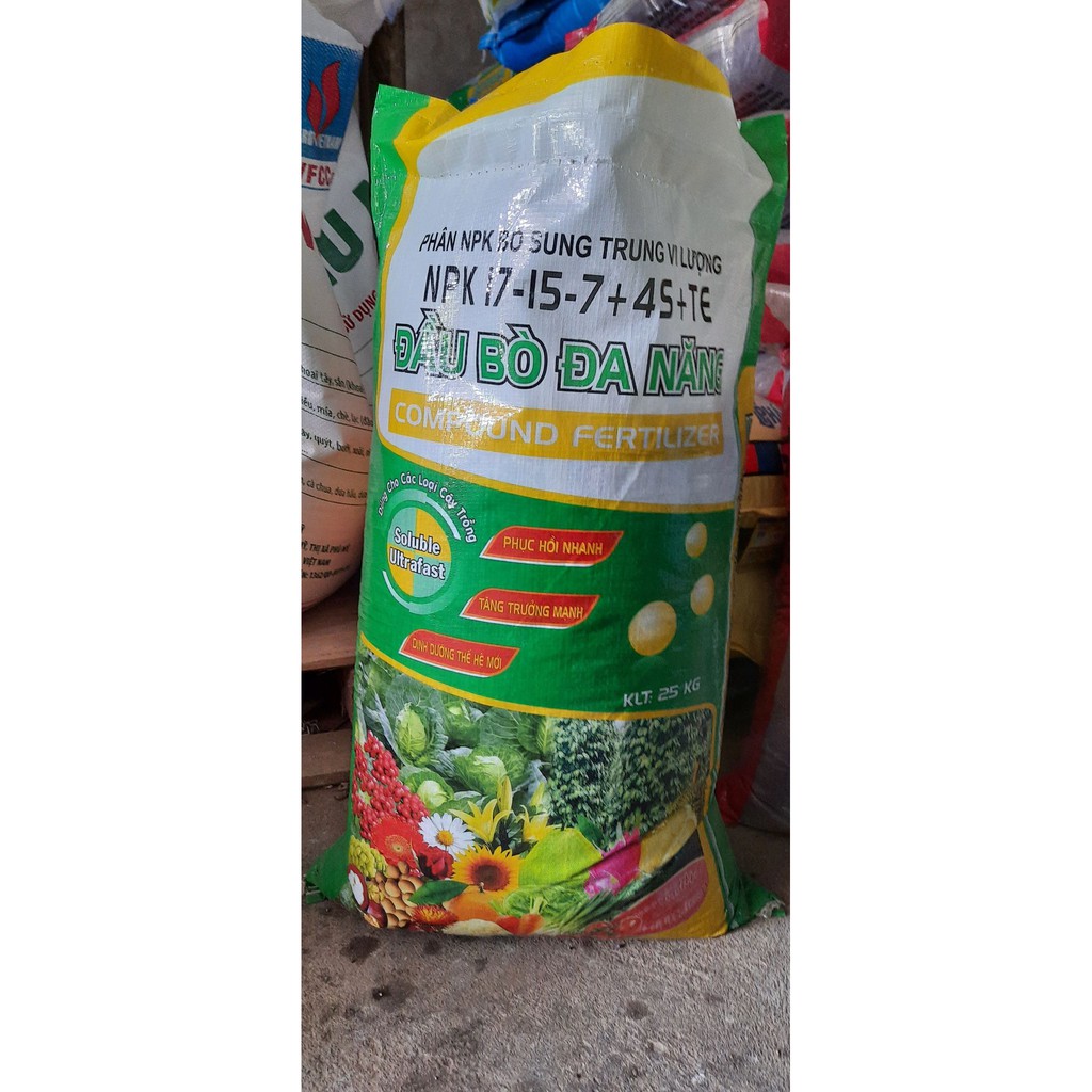 Phân Đa năng NPK 17-15-7+4S+TE