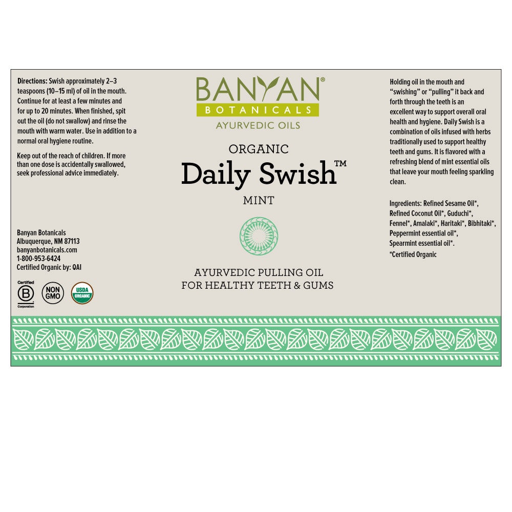 Dầu Súc Miệng Daily Swish  Hữu Cơ