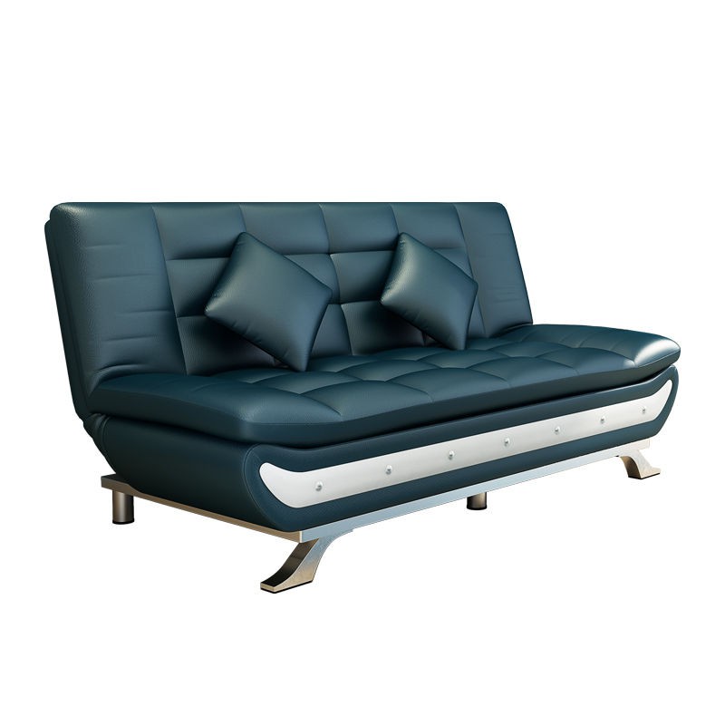 Sofa giường gấp phòng khách chung cư nhỏ đôi đa chức năng đơn giản hiện đại 1.5m chất liệu da nghệ thuật 1.8 lưỡng dụ