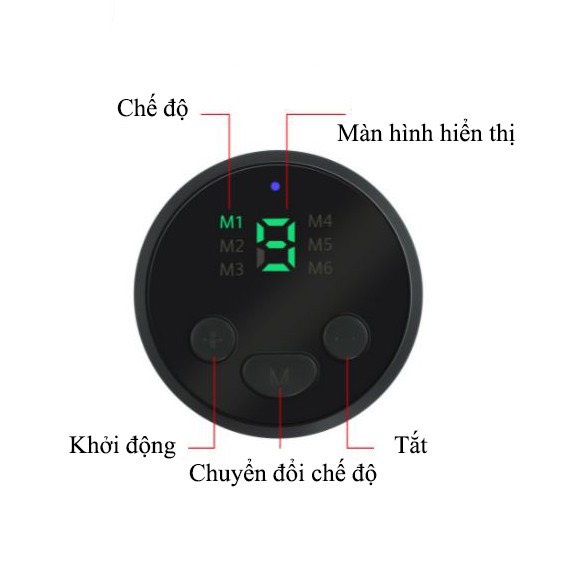 Thảm Massage Chân Ems Giúp Lưu Thông Khí Huyết, Giảm Đau Nhức Tê Mỏi Chân, 8 Chế Độ Massage Thông Minh