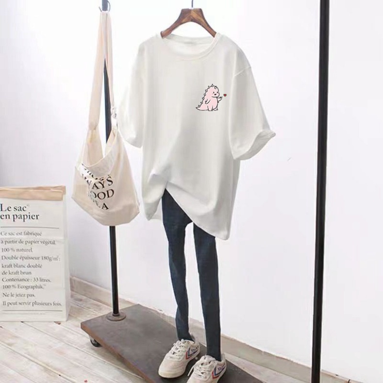 Áo thun unisex Khổng Hiền from rộng cổ tròn tay lỡ freesize 38-70kg LOGO chipi dễ thương