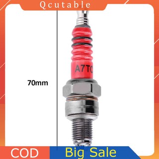 Bugi A7Tc Cho Xe Máy 50cc-150cc Atv Red 3-elec