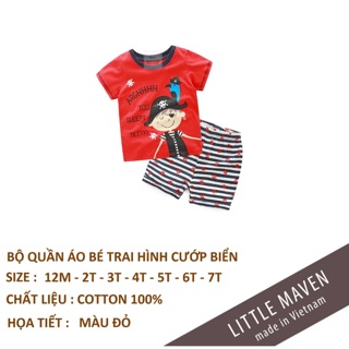 Bộ Little Maven bé trai