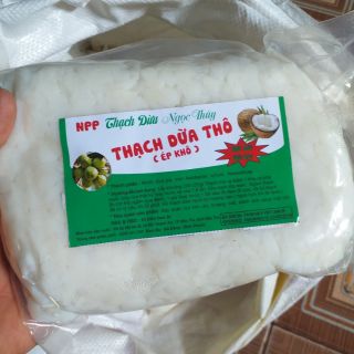 Bán sỉ 1Kg Thạch dừa ép thô tặng hương dừa