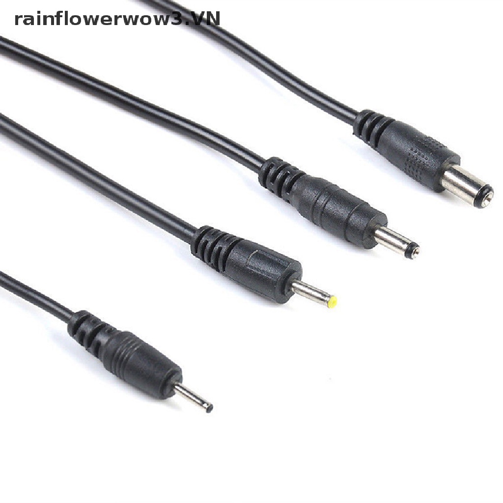 Dây cáp kết nối chuyển đổi cổng usb sang cổng 2.5 3.5 4.0 5.5mm 5V Dc màu đen