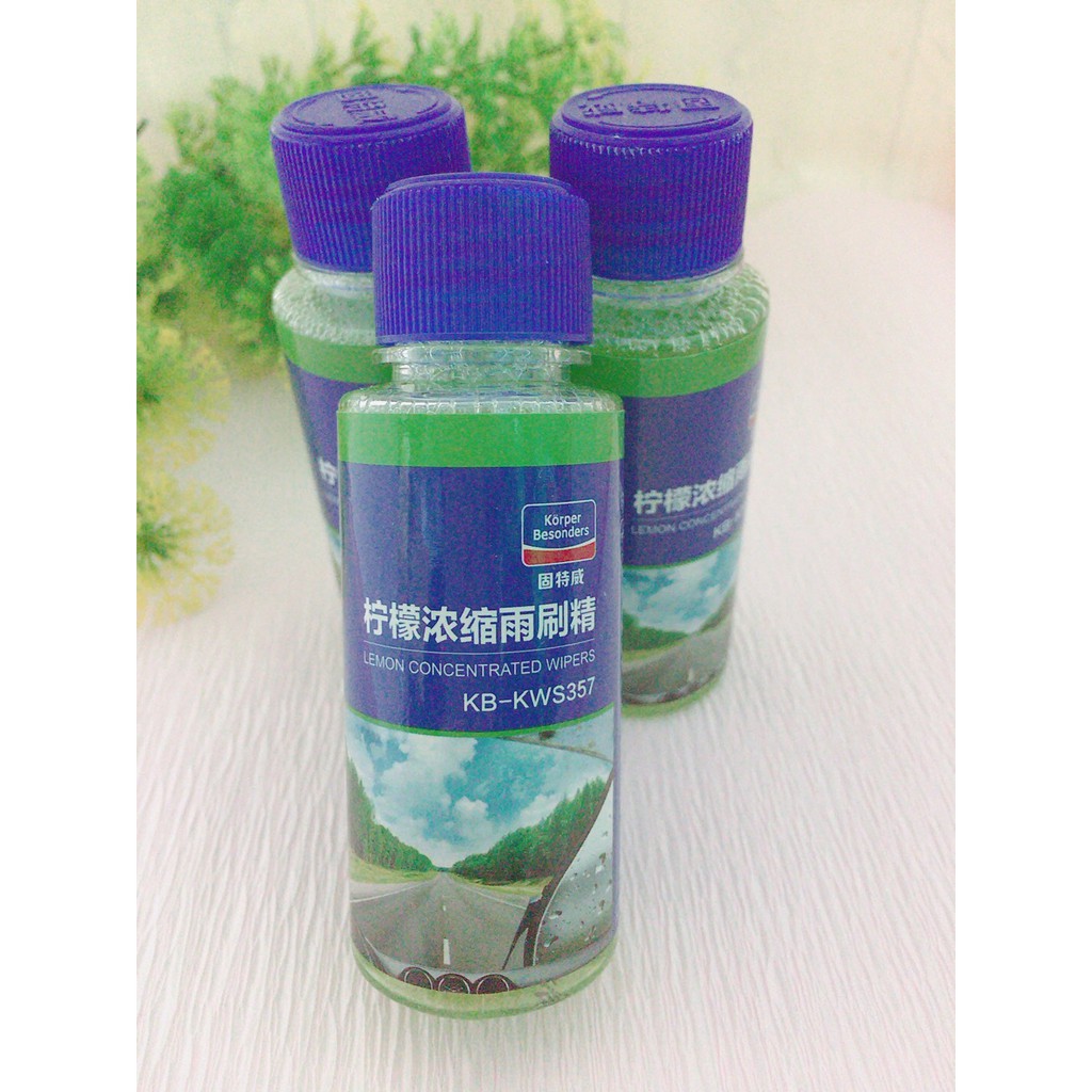 hàng mới về 03 Chai Nước rửa kính tinh chất chanh siêu đậm đặc Koper Besonders 45ml