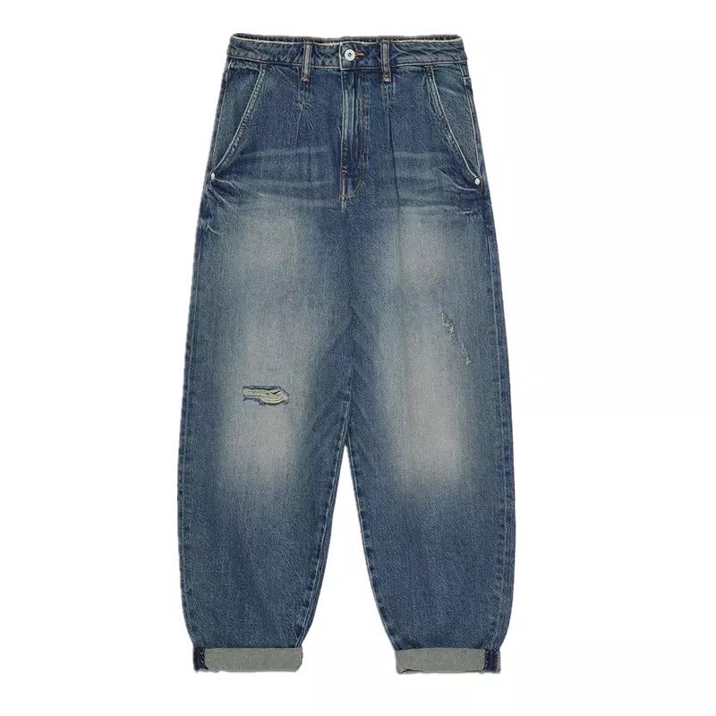 QUẦN JEAN DENIM SLOUCHY ZARA CỦ CẢI TRENDY