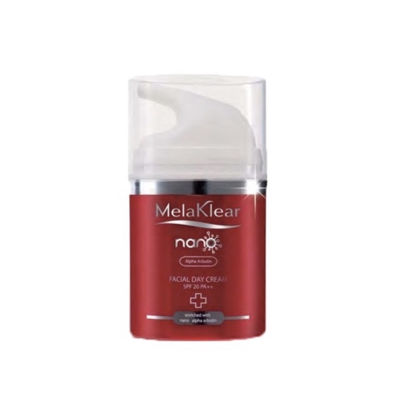 🇹🇭🇹🇭Mistine MelaClear Nano Alpha Arbutin:Set kem đặc hiệu giảm Nám,sạm,đều màu da,3 sản phẩm