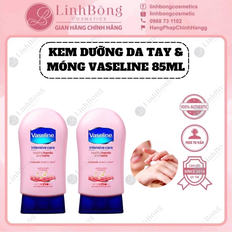 KEM DƯỠNG DA TAY VÀ MÓNG VASELINE NỘI ĐỊA THÁI 85ML
