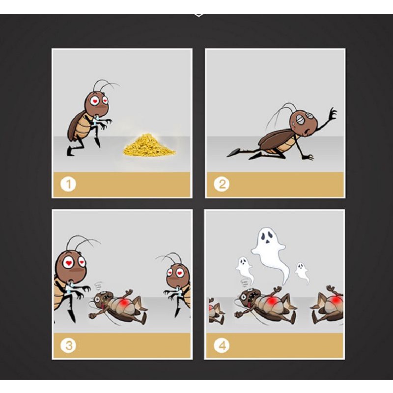 Gói thuôc diệt gián,,,