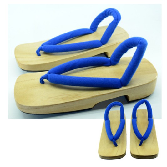 [Có sẵn] geta cosplay Tomioka Giyuu, Tanjirou, Zenitsu, Nezuko Kimetsu no Yaiba guốc gỗ nhật