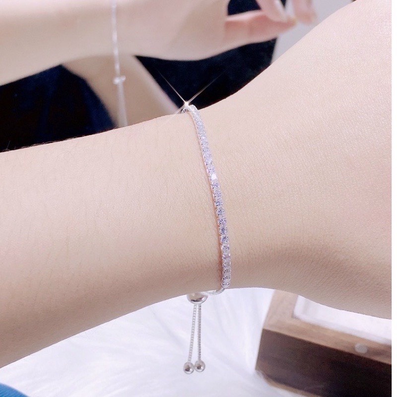 Lắc tay dải đá chốt bi rút mẫu mới thanh lịch