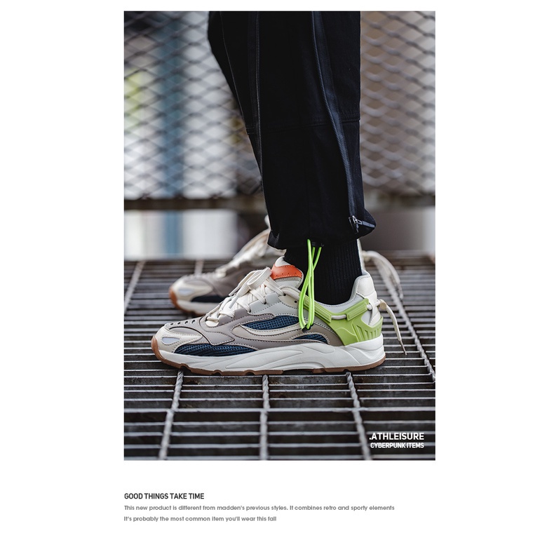 Giày thể thao Maden phong cách thể thao retro thời trang đi chơi năng động trẻ trung chất lượng cao
