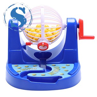 COOLPLAY mini Bingo Game Machine Ernie Lottery Machine Fun Puzzle Desktop Toys