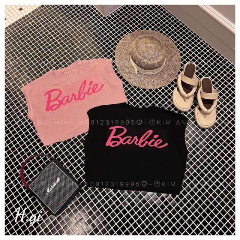 Áo len montoghi tay hến barbie hàng QC