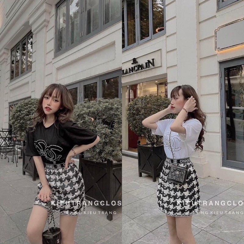 [Mã FAGREEN245 giảm 10% tối đa 30K đơn 99K] Set phông CNL + chân váy zizac | BigBuy360 - bigbuy360.vn