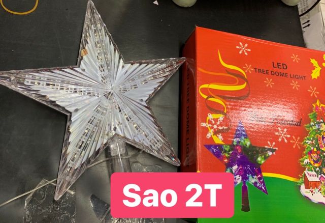 Sao 2 tấc ( 20cm )  chớp đủ màu tự động các kiểu.