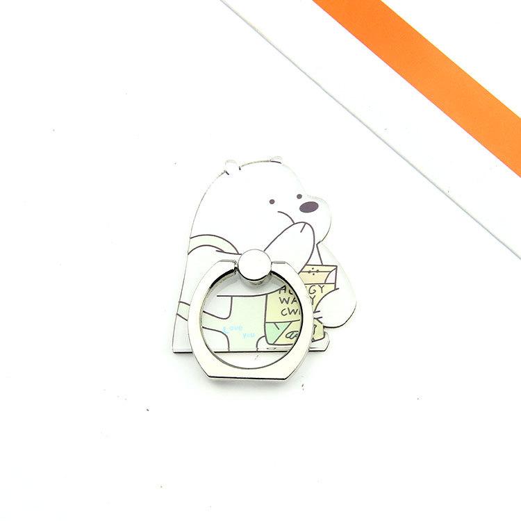 New Cartoon Animation Character Line Friends We Bear Bears Cute Animals Couple Mobile Phone Ring Bracket Desktop Phone Holder   Dây điện thoại di động | BigBuy360 - bigbuy360.vn