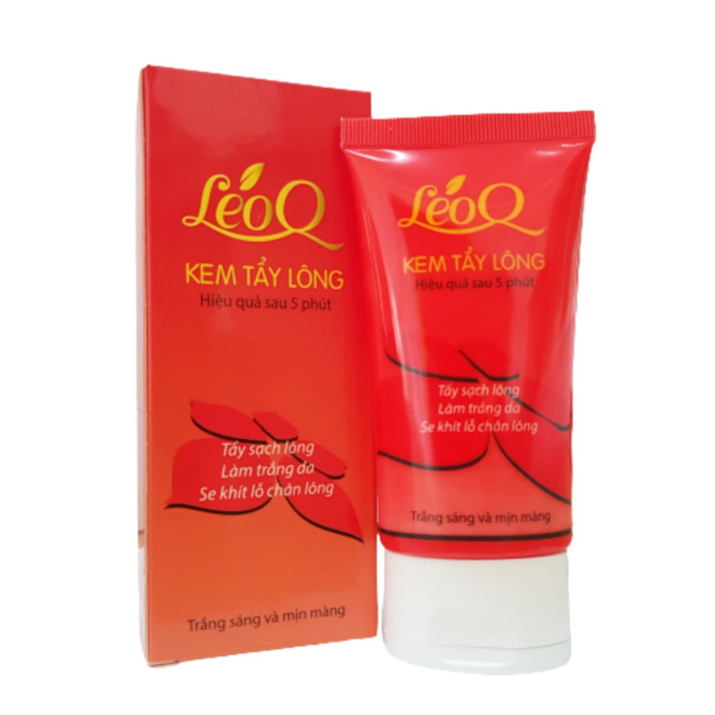 Kem Tẩy Lông LEOQ Se Khít Lỗ Chân Lông( HỘP TUÝP 60ML ) L24 | BigBuy360 - bigbuy360.vn