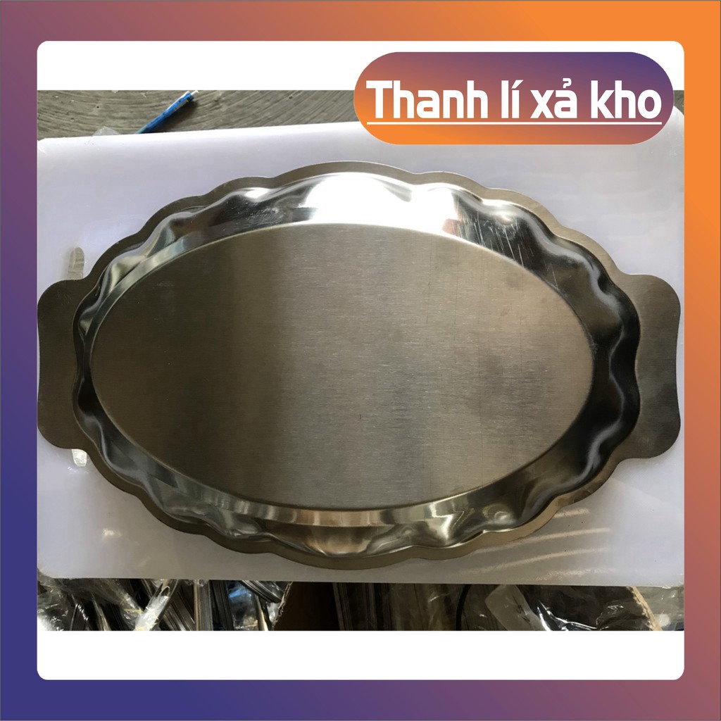 Dĩa bò né 💖𝑭𝑹𝑬𝑬𝑺𝑯𝑰𝑷💖 Đĩa hấp cá - Dĩa Hột Xoài Inox OANHTAFAC Inox 304 cao cấp không gỉ loại dày