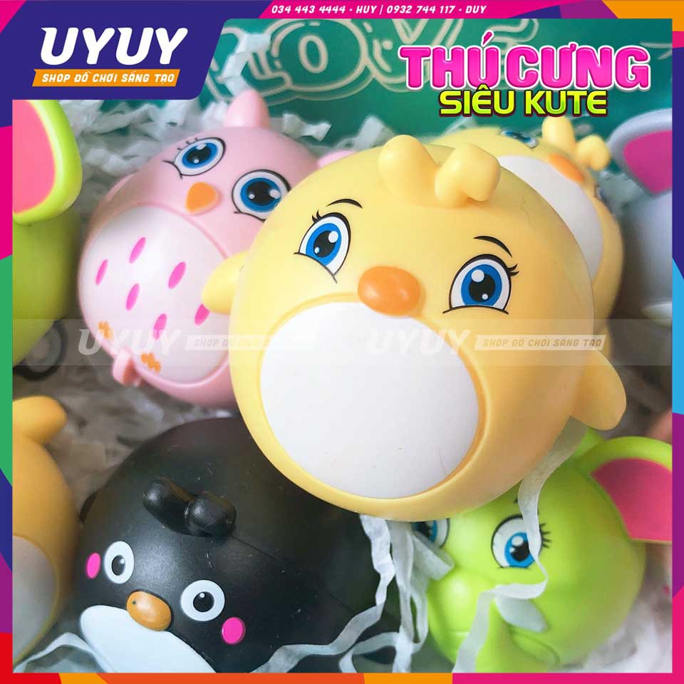 [Mã LIFETOYS1 giảm 30K đơn 99K] Đồ Chơi Thú Dây Cót Mini Dễ Thương Cho Bé