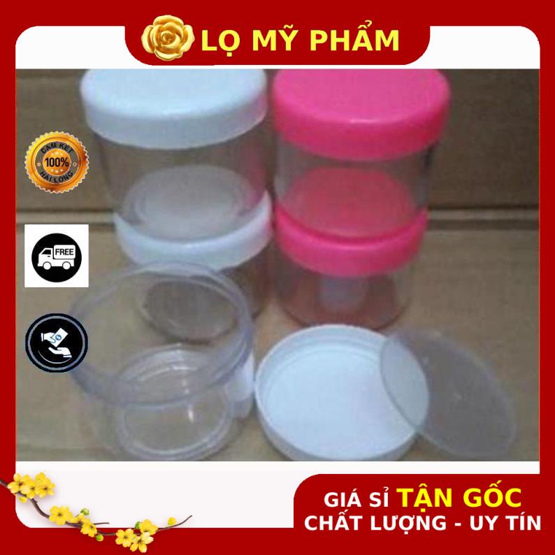 Hủ Đựng Kem ❤ GIÁ TỐT NHẤT ❤ Hủ nhựa đựng kem Thái 100g chiết mỹ phẩm , phụ kiện du lịch
