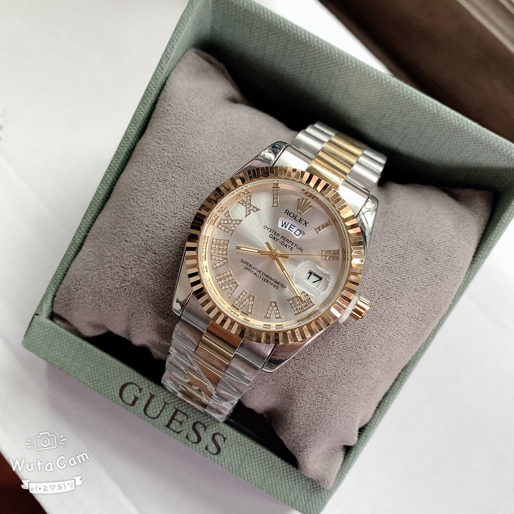 đồng hồ nữ đeo tay đẹp ROLEX CAO CẤP chống nước thời trang  dây thép không gỉ  bảo hành 12 tháng -DHN18 | BigBuy360 - bigbuy360.vn