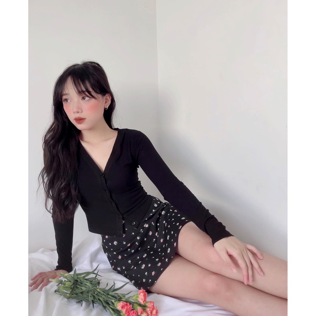 Chân váy ngắn hoa nhí MONÁ - LALA