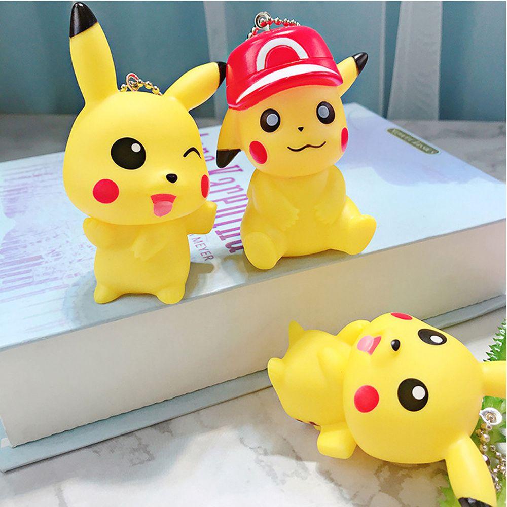 JARRED Móc Khóa Hình Pikachu Dễ Thương Đáng Yêu