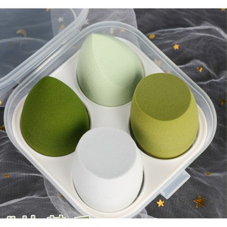 set 4 bông mút trang điểm