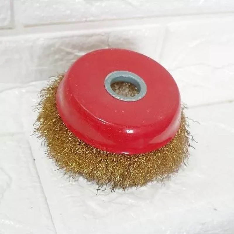 Chén Cước Kẽm Dùng Cho Máy Cầm Tay Đánh Rỉ Sét Đường Kính 10cm