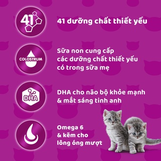 [Quà tặng không bán] Thức ăn mèo con Whiskas 450g