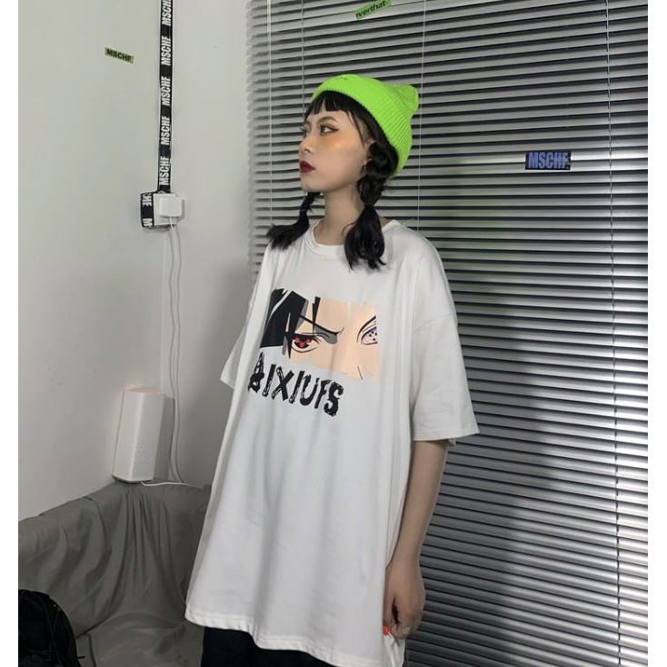 ÁO THUN, ÁO PHÔNG TAY LỠ UNISEX FORM RỘNG OVERSIZE ANIME NARUTO M251