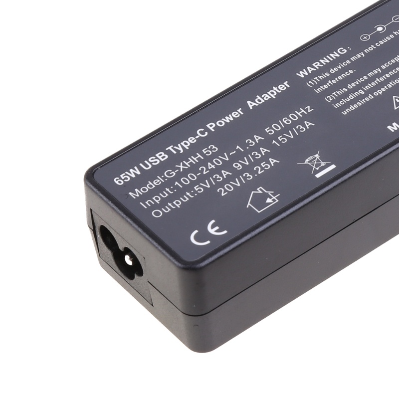 Cục Sạc Nhanh PD Usb-C Type C 100-240V 65W 50-60Hz Cho Điện Thoại / Máy Tính Bảng ThinkPad