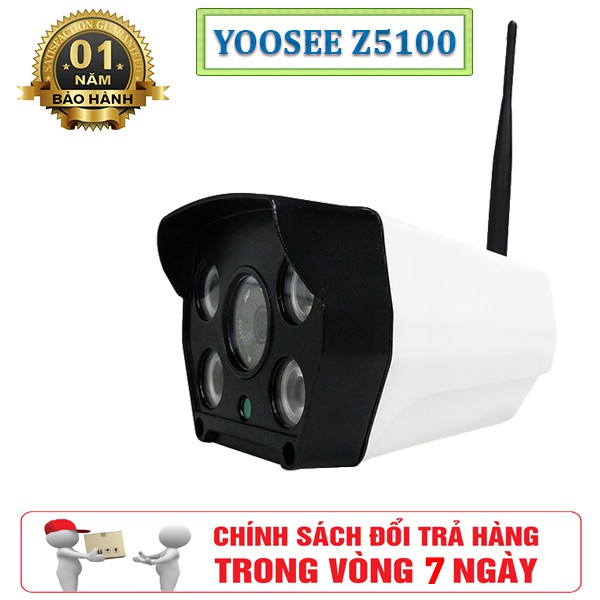 Camera Giám Sát Ngoài Trời Yoosee Z5100 - Hỗ Trợ 4 Đèn Hồng Ngoại