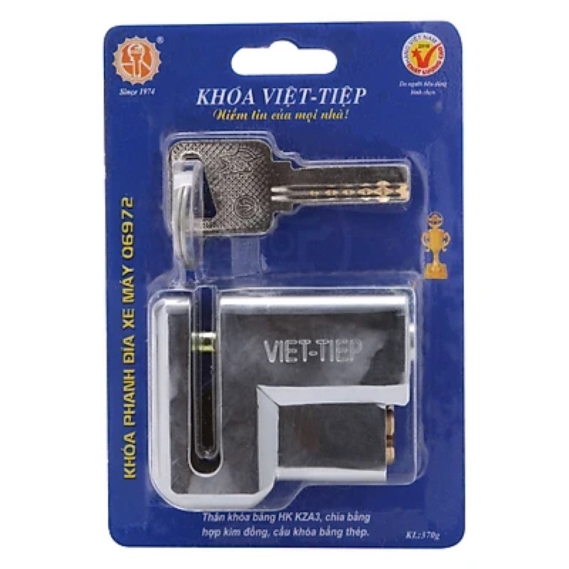 Khoá xe máy Khoá đĩa Việt Tiệp