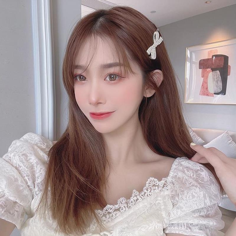 Kẹp TóC ĐíNh Kim Cương Giả PhốI NgọC Trai Giả ThờI Trang Cho Nữ