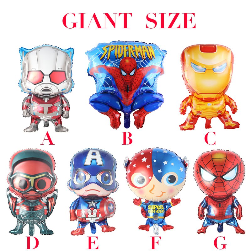 Bong Bóng Nhôm Hình Siêu Anh Hùng Avenger