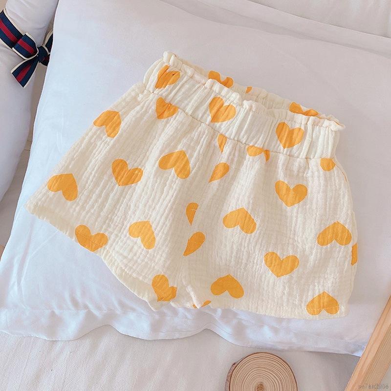 Bộ Áo Thun Tay Cánh Tiên Và Quần Đùi Đáng Yêu Cho Bé Gái