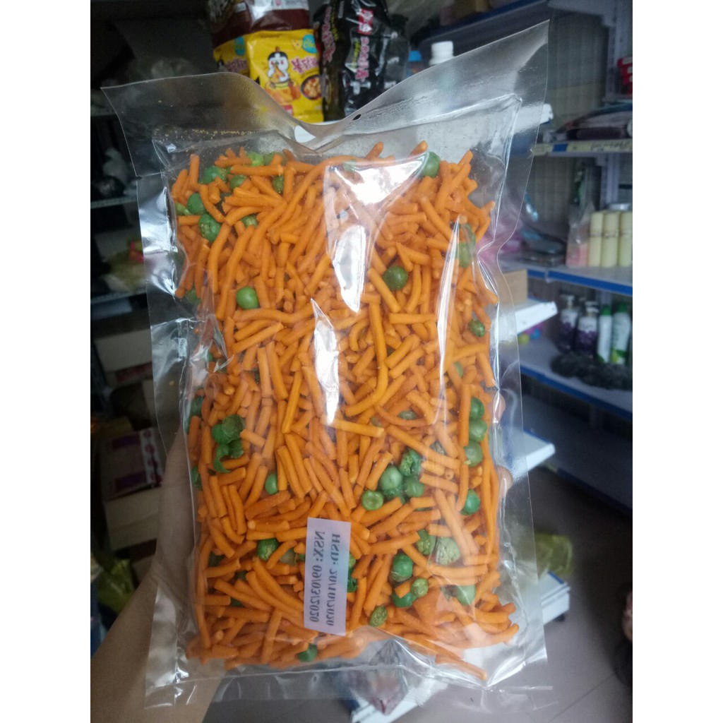 Bim bim que đậu hà lan 500gr
