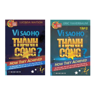 Sách - Vì Sao Họ Thành Công (Trọn bộ 2 cuốn)
