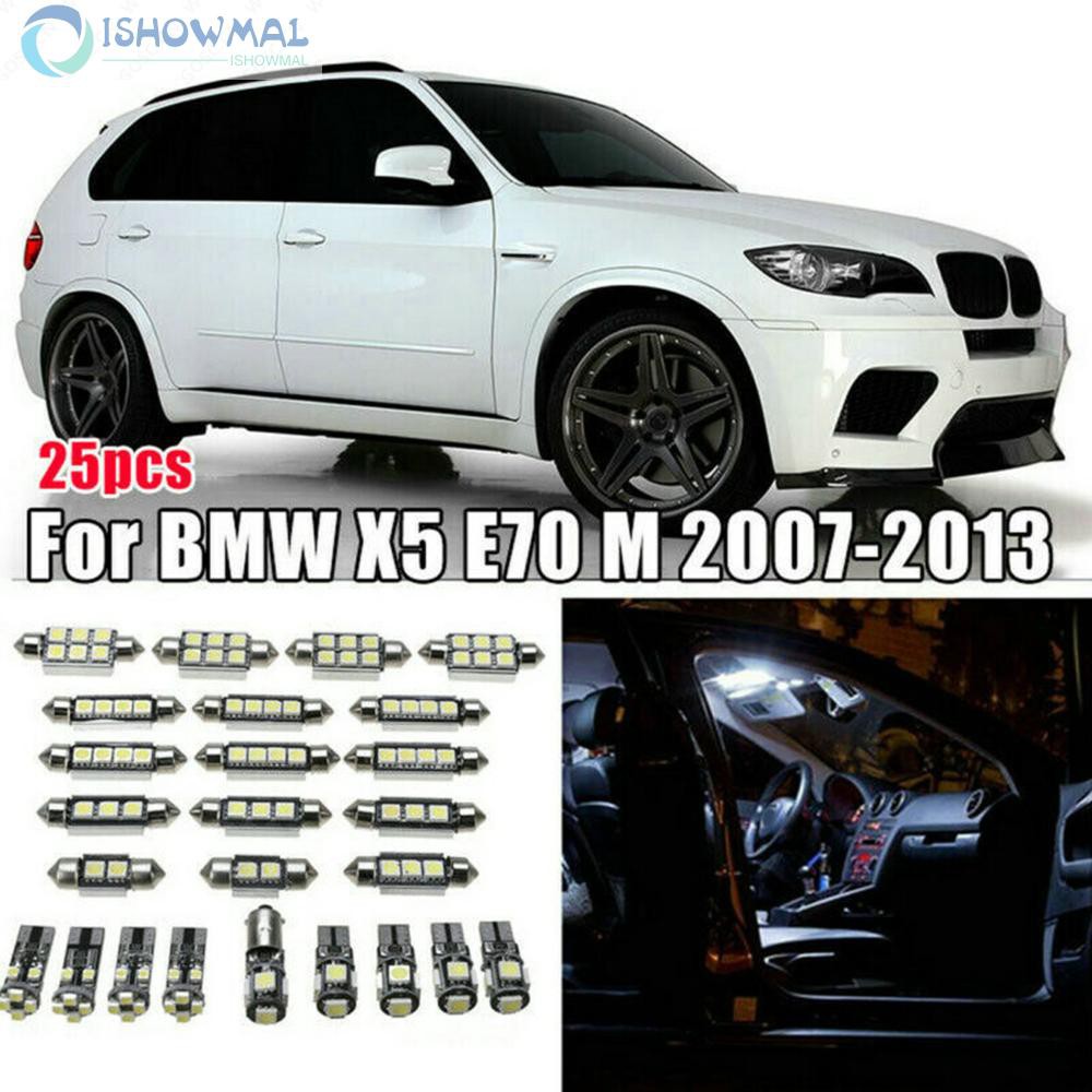 Bộ 25 Bóng Đèn Led 1.2-2.5w Cho Bmw X5 E70 M 2007-2013