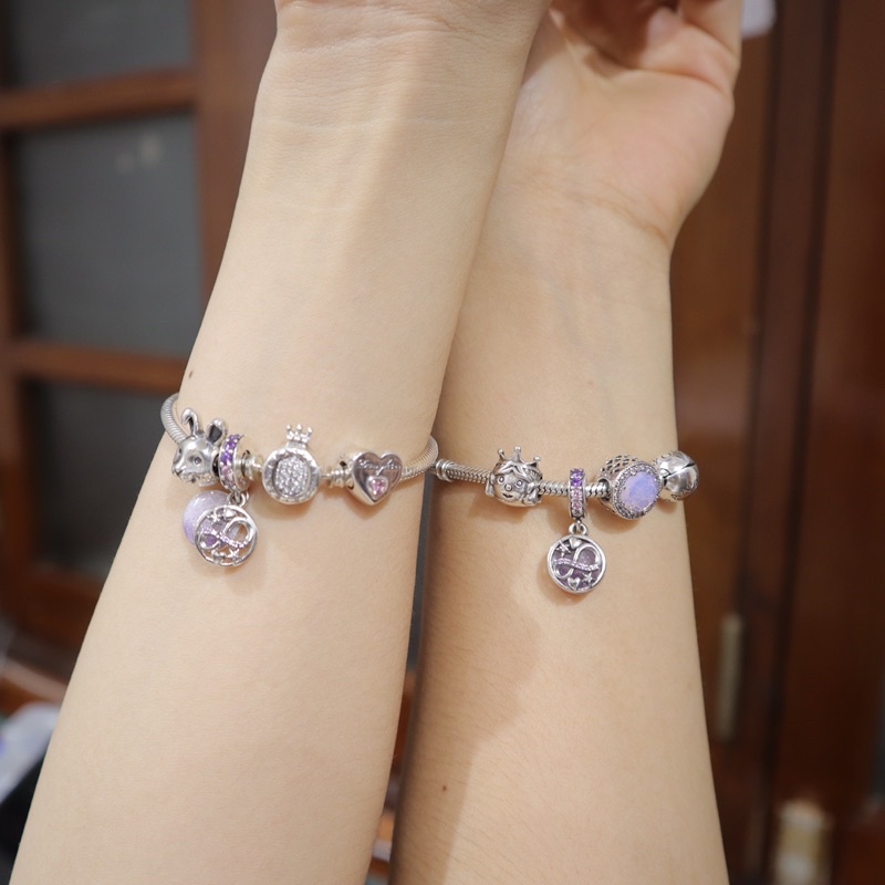 [Hàng cao cấp] Vòng charm đôi- Mã sản phẩm VENUSVCD