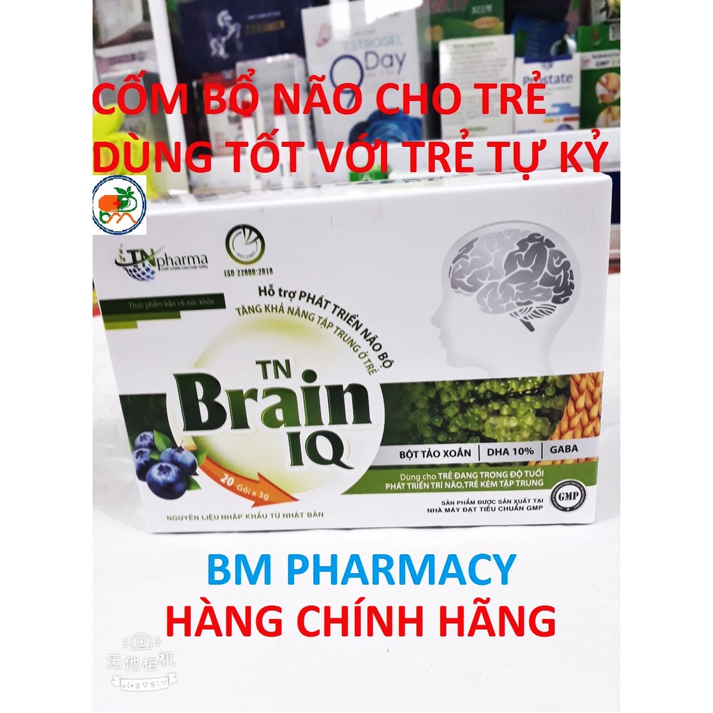 (CHÍNH HÃNG) Cốm bổ não TN BRAIN IQ, hỗ trợ phát triển não bộ, tăng khả năng tập trung của trẻ, giúp tăng cường sức khỏe