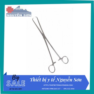 Panh y tế, kẹp tử cung Pozzi/ Braun/ Schroder/ Museux 25cm