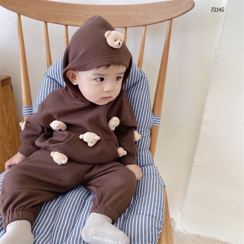 Bộ len Gấu cho bé