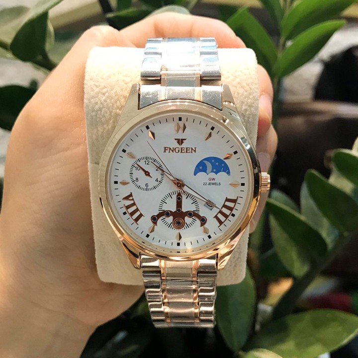 [ ⚡️𝐅𝐑𝐄𝐄 𝐒𝐇𝐈𝐏⚡️ ] ĐỒNG HỒ NAM FNGEEN MẶT TRÒN - CHỐNG NƯỚC, CHỐNG XƯỚC, DÂY THÉP KHÔNG GỈ CAO CẤP | BigBuy360 - bigbuy360.vn